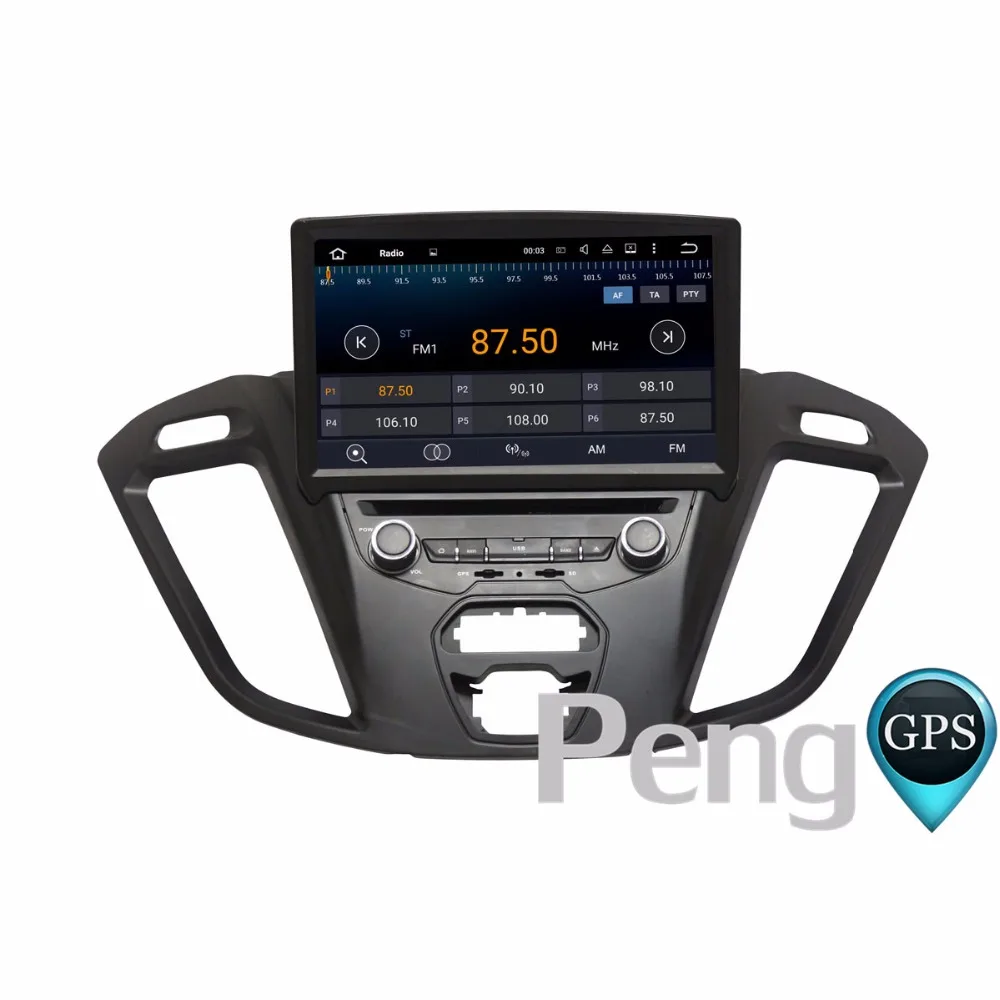 Octa Core Player 2 Din Stereo Android 13 Car Radio for Ford Transit 150/250/350/350hd GPS Navigation Autoradio Headunit