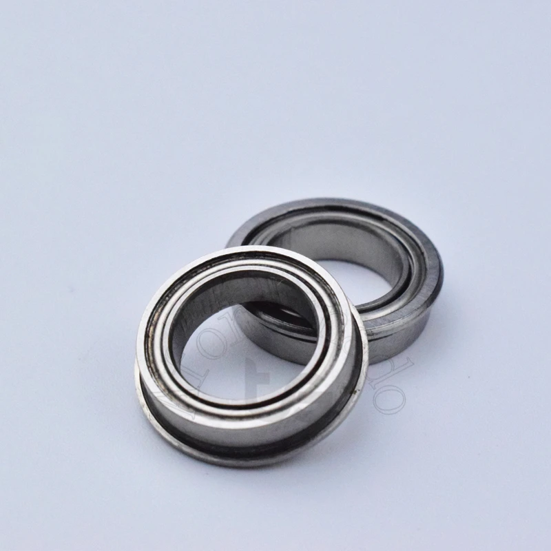 Flange Bearing 10pcs F6700ZZ 10*15(16.5)*4(mm) free shipping chrome steel Metal Sealed High speed Mechanical equipment parts