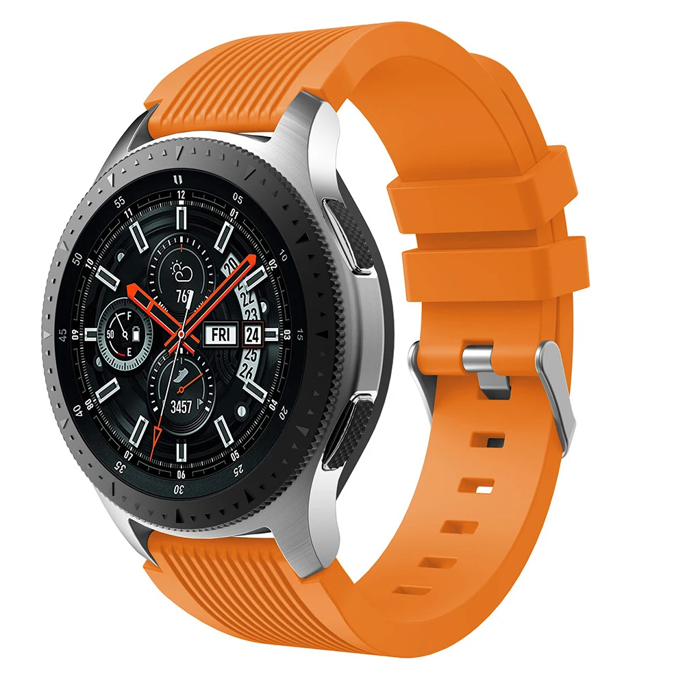 Correa de silicona de 22mm para Samsung Galaxy Watch, 46mm, 45mm, Gear S3, Huawei Watch GT, GT2 Pro, GT3, 46mm