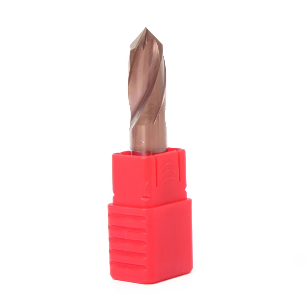 6Mm เหล็กทังสเตน2ขลุ่ย Chamfer End Mill 90องศาทังสเตนสตีล Router Bit เครื่องมือใหม่