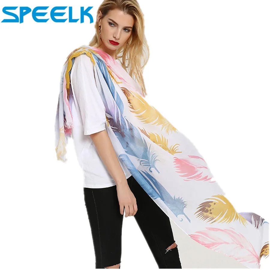 Women Sheep Sticky Print Scarf Lady Customized Scarves Femme high-end touch printed Shawl Beach Scarf Dropshipping