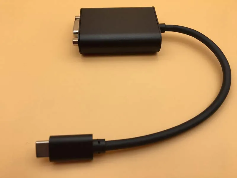 Adaptador tipo C a VGA, Cable de conversión USB 3,1, carcasa de aluminio, convertidor para TV, proyector, vídeo, 1200P, HD