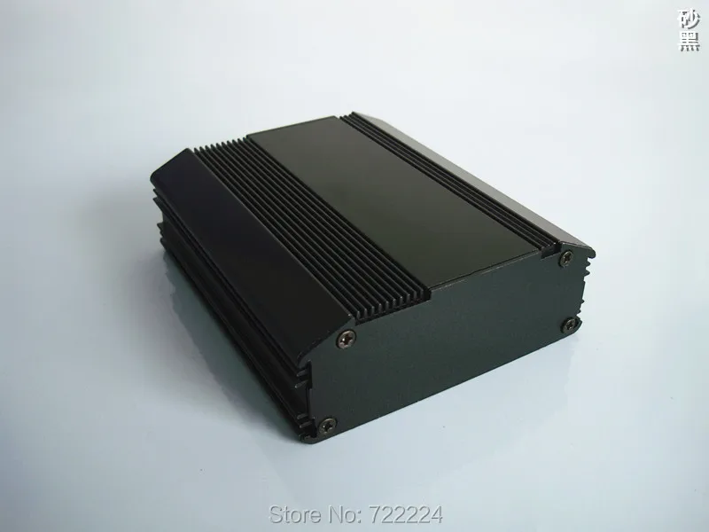 1 piece 95*35*110mm electronic project integrated aluminum box housing DIY instrument case PCB shell power amplifer enclosure