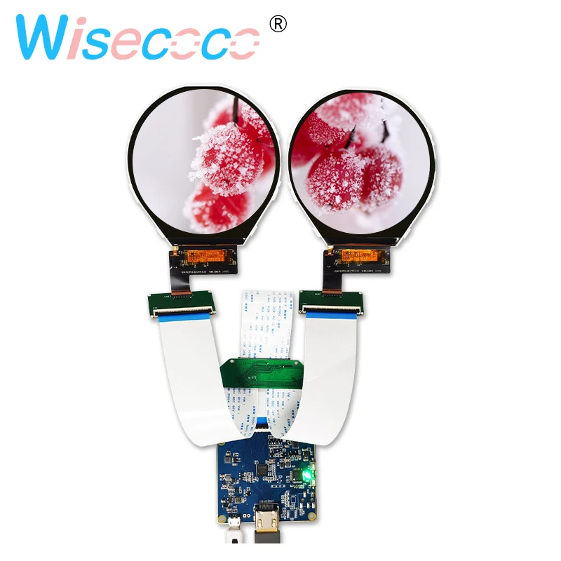 3.4 inch ips round LCD display 800*800 TM034XVZP01 screen with  to mipi controller board for watch monitor