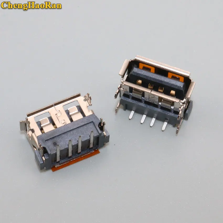 ChengHaoRan 5-20pcs 2.0 USB Jack female socket Connector USB data port for Laptop HP DELL Lenovo Toshiba Notebook laptop image 2