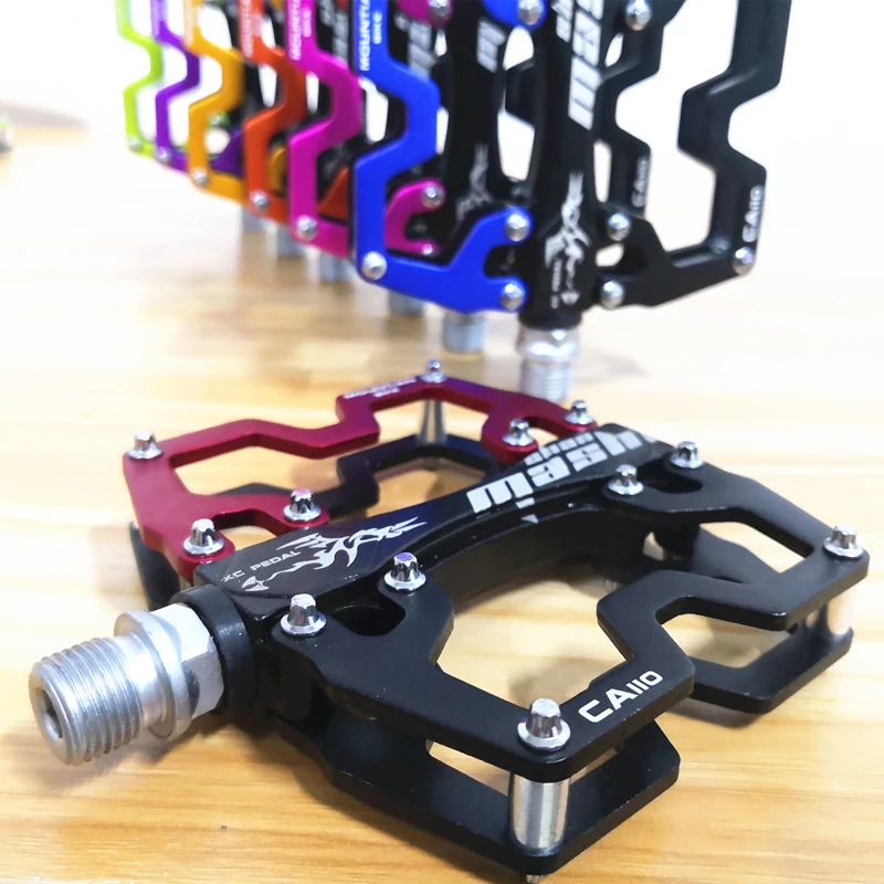 2019 New Aluminum alloy CNC  ultralight  cycling  BMX pedal  MTB mountain bike pedals 360 g/pair 6 colors optional