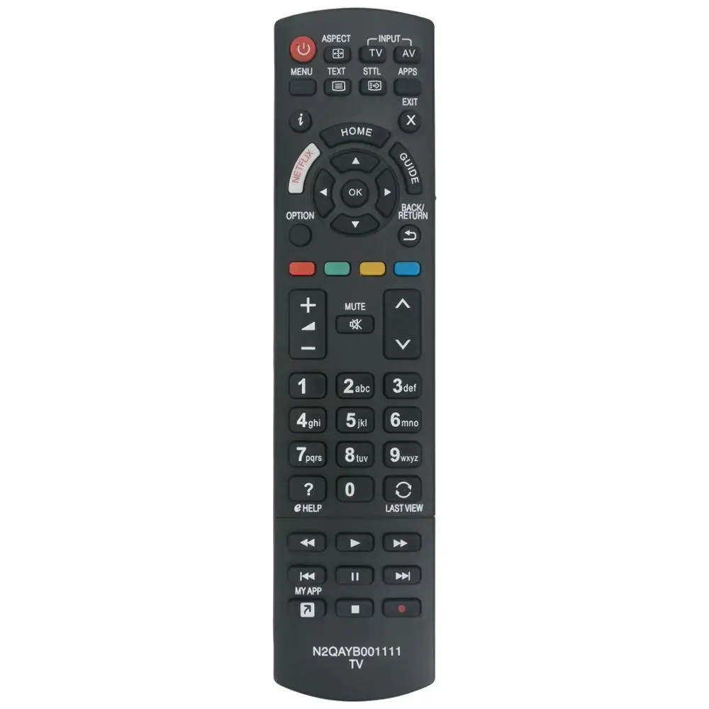 New N2QAYB001111 Replaced Remote Control fit for Panasonic TX-49EXW604 TX-55EX600B TX-55EX600E TX-55EX603