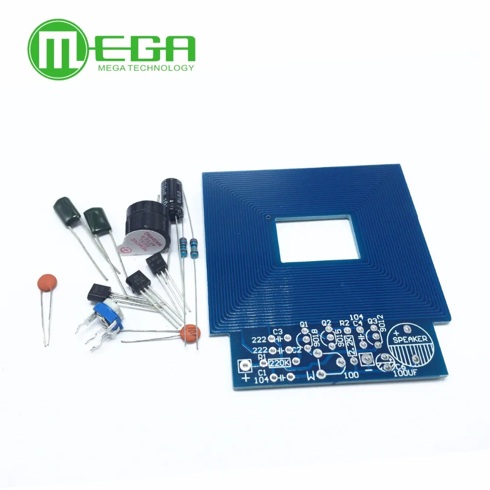 Diy Simple Metal Detector Metal Locator Kit DC 3V-5V Electronic Metal Sensor Module Induction Suite