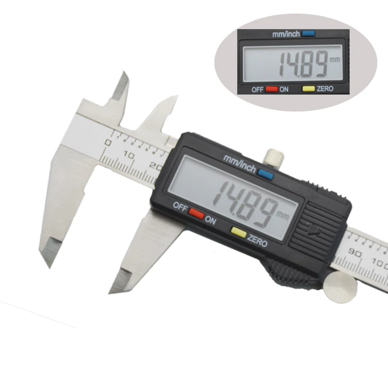 150mm cyfrowy elektroniczny suwmiarka mikrometr wyświetlacz LCD panoramiczny stal nierdzewna metal suwmiarka głębokość narzędzie pomiarowe