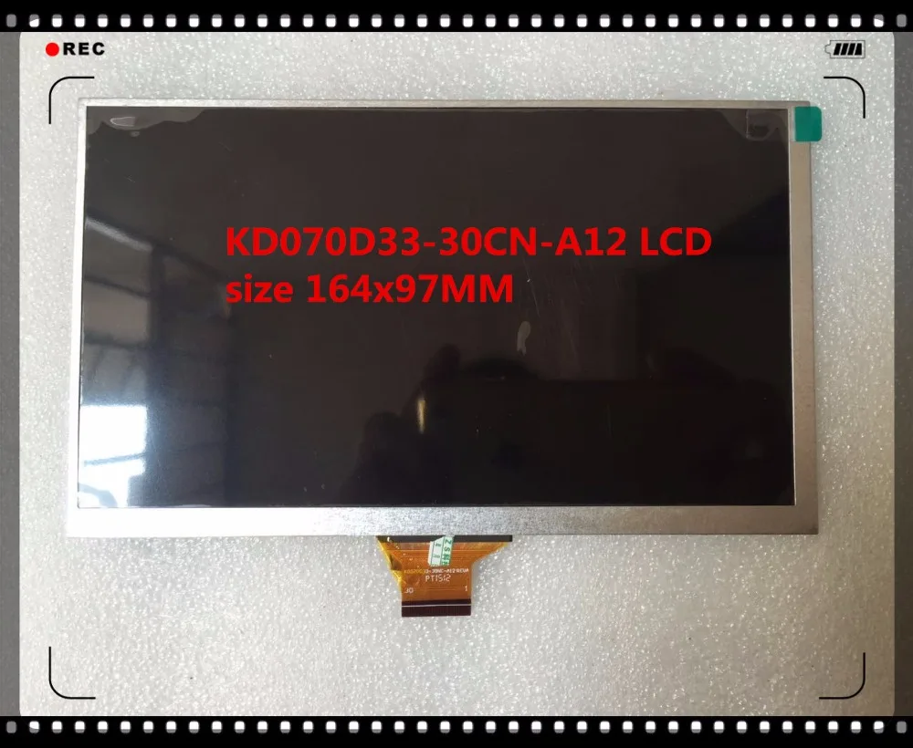 高品質の新しい液晶ディスプレイ7.0 "インチKD070D33-30CN-A12 FPC70030W-MIPI KR070IK5T HGMF0701684003A1 lcdスクリーンテスト良いに送信