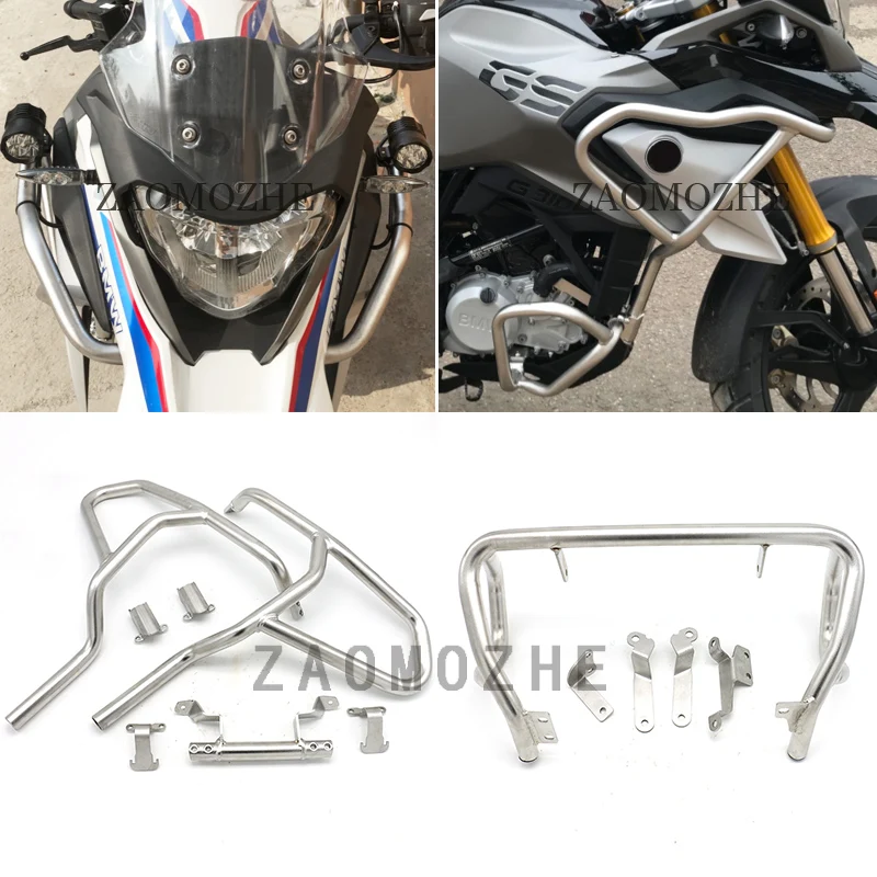 

Motorcycle Refit Tank Protection Bar Engine Protection Guard Crash Bars Frame For BMW G310GS G310R 2017 2018