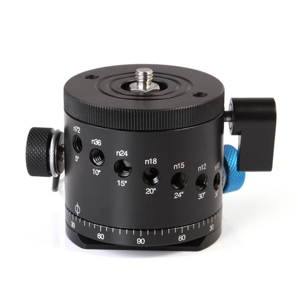 

Panoramic Panorama BallHead Clamp Indexing Rotator For Camera Tripod Head