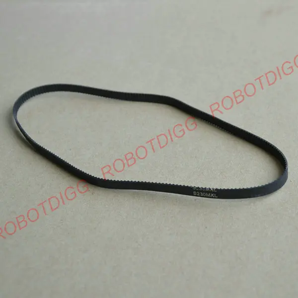 

10pcs/lot, MXL Timing Belt, Closed-loop, B230MXL, 6mm width