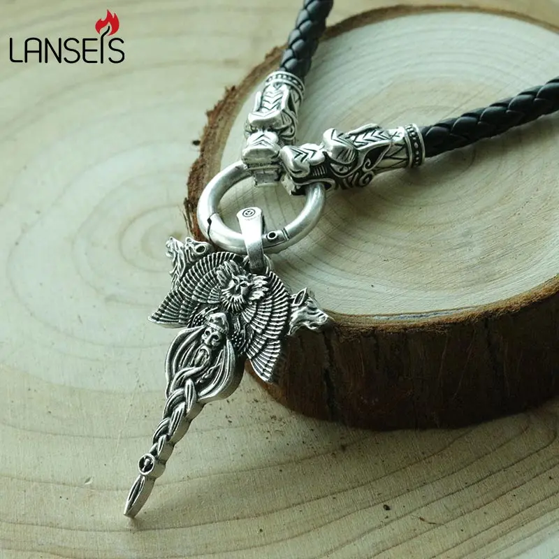 lanseis 10pcs Kolovrat pendant -Slavic symbol viking Workshop of amulets 