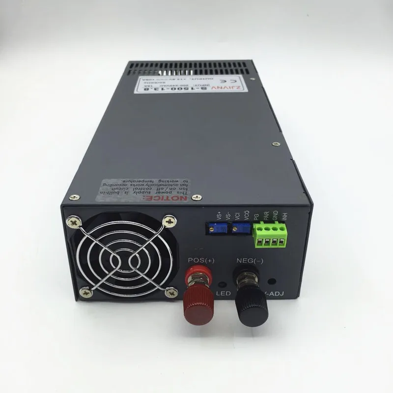 1500w switching Power Supply ac-dc output 0-12v 13.8v 15v 24v 36v 48v 60v 72v 90V 110V 220V 350V current and voltage adjustable