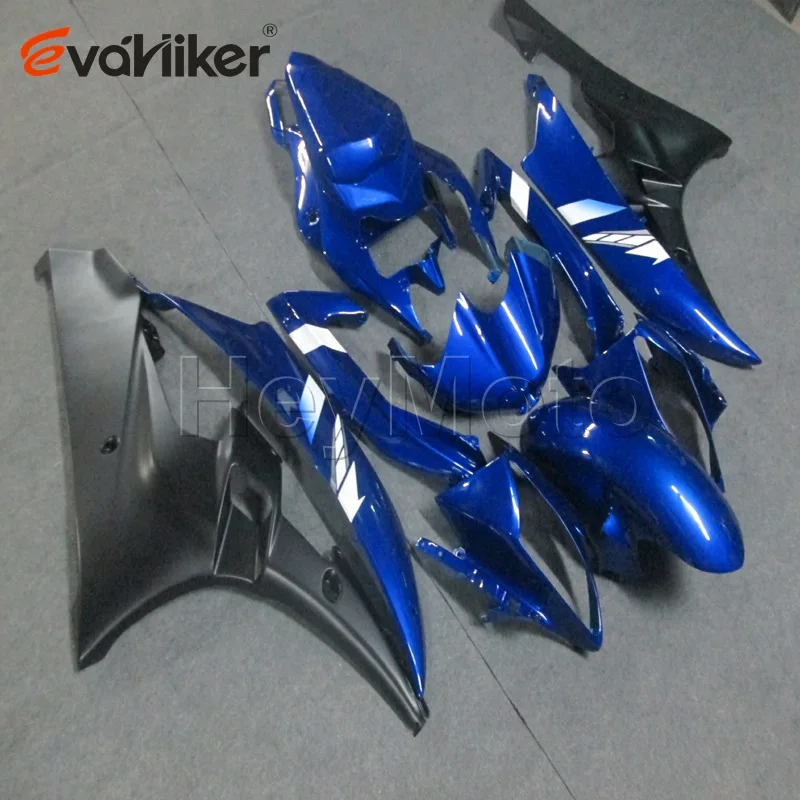 motorcycle fairing for YZFR6 2006 2007 light blue YZF R6 06 07 ABS plastic panels kit Injection mold