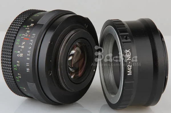 10PCS Camera Lens Adapter m42-nex Fit for nex-f3 nex-c3 nex-3 nex-3n nex-5 nex-5r nex-5t A5000 A7R Camera