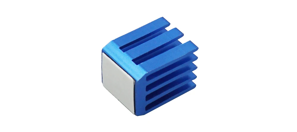 5 teile/los 3D Drucker Teile A4988 DRV8825 LV8729 TMC2100 TMC2208 Stepper Motor Treiber Modul kühlkörper Kühlung Block Kühlkörper – Detail 6
