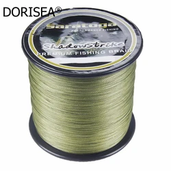 Saratoga 8 Strands 100% PE Braided Fishing Line Multifiament Fishing Wire 300m/330yard 6LB 30LB 40LB 60LB 80LB 100LB 200LB 300LB