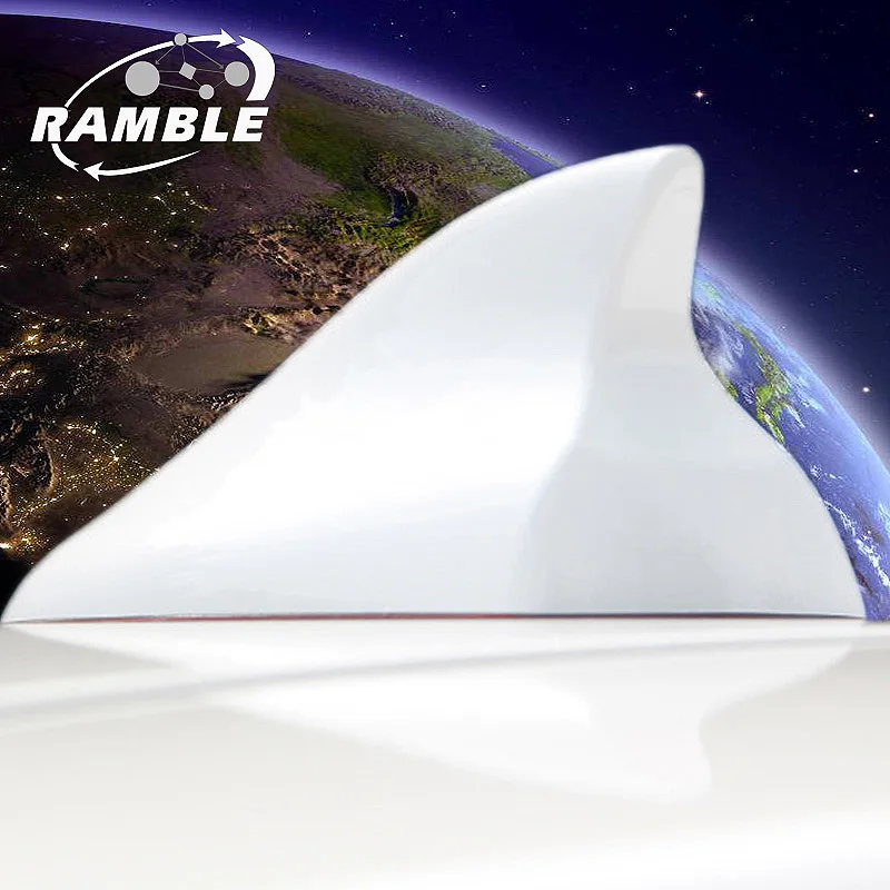 Ramble Brand Shark Fin Aerial Antenna Car Auto Radio FM Anten Shark Fin Roof Antenna Tiburon Signal Antenna For Acura CDX