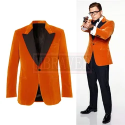 Kingsman 2 Eggsy Jacket Cosplay Costume Halloween Christmas Party Custom Made Any Sizes