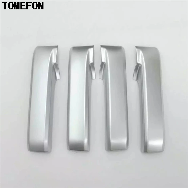 For Toyota Land Cruiser FJ200 LC200 2008 - 2016 2017 ABS Chrome Interior Car Inside Door Handle Cover Trims 4pcs Car Styling