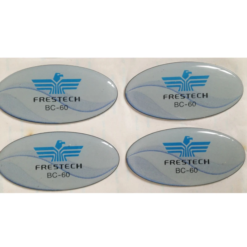 China wholesale top quality product no yellowing waterproof strong sticky epoxy sticker pvc epoxy sticker