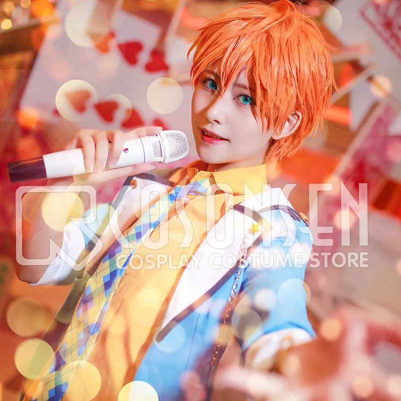 

COSPLAYONSEN Ensemble Stars Reminiscence Spring Cherry Blossoms and a Night's Encounter Akehoshi Subaru Cosplay Costume All size