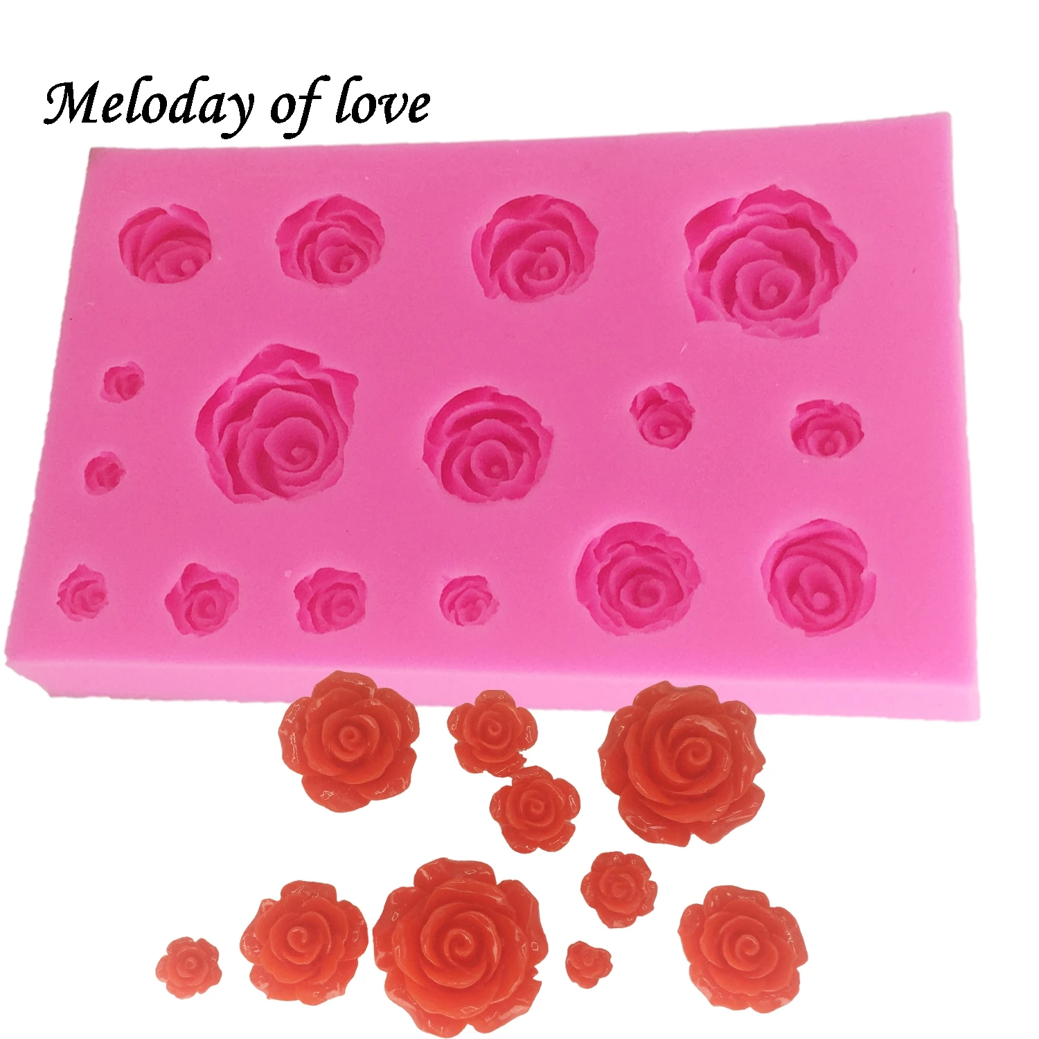 

Flower mold Fondant moulds Chocolate Wedding Cake Decorating Tools silicone molds for 3D crafts Resin Clay Soap Mold DY0047