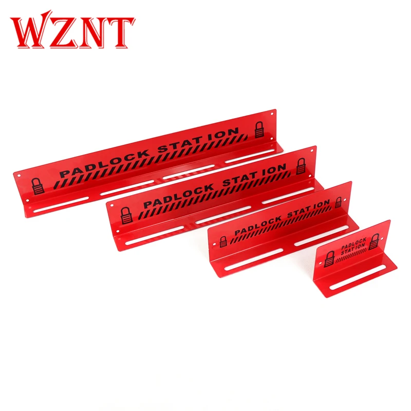 Стойка для замков Металлическая подвесная стойка для предохранительного замка Простая станция управления замком Материал из углеродистой стали Высокая несущая способность