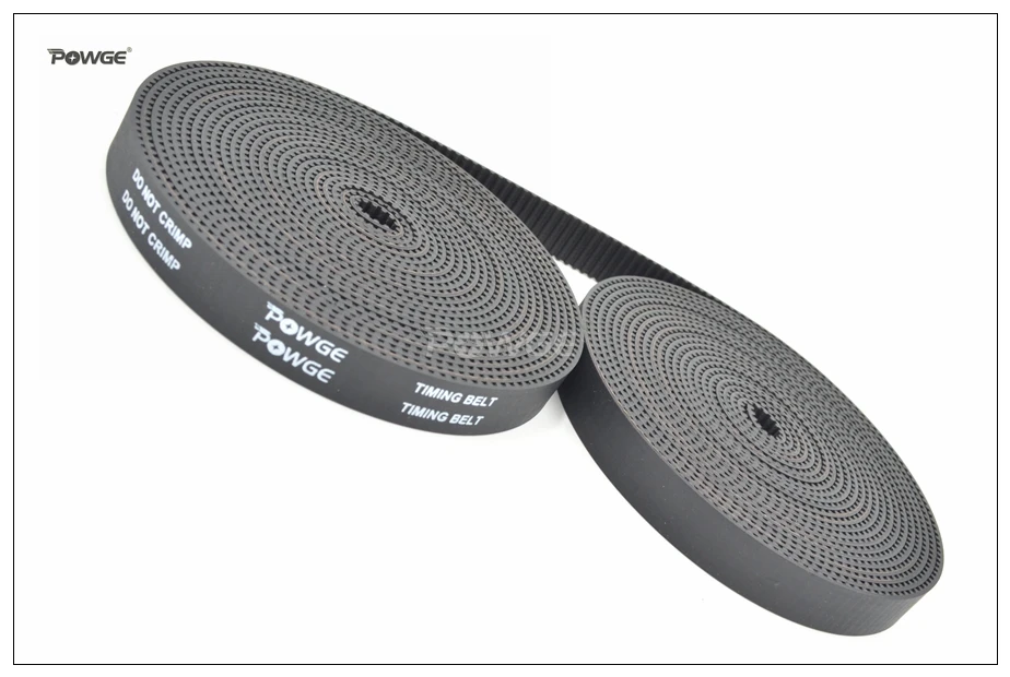 POWGE 5meter 3GT Zahnriemen Breite = 6mm Fit 3GT Pulley 3GT-6 Gummi GT3 6 Offenen Zahnriemen 3D Drucker Zubehör Hohe Quanlity