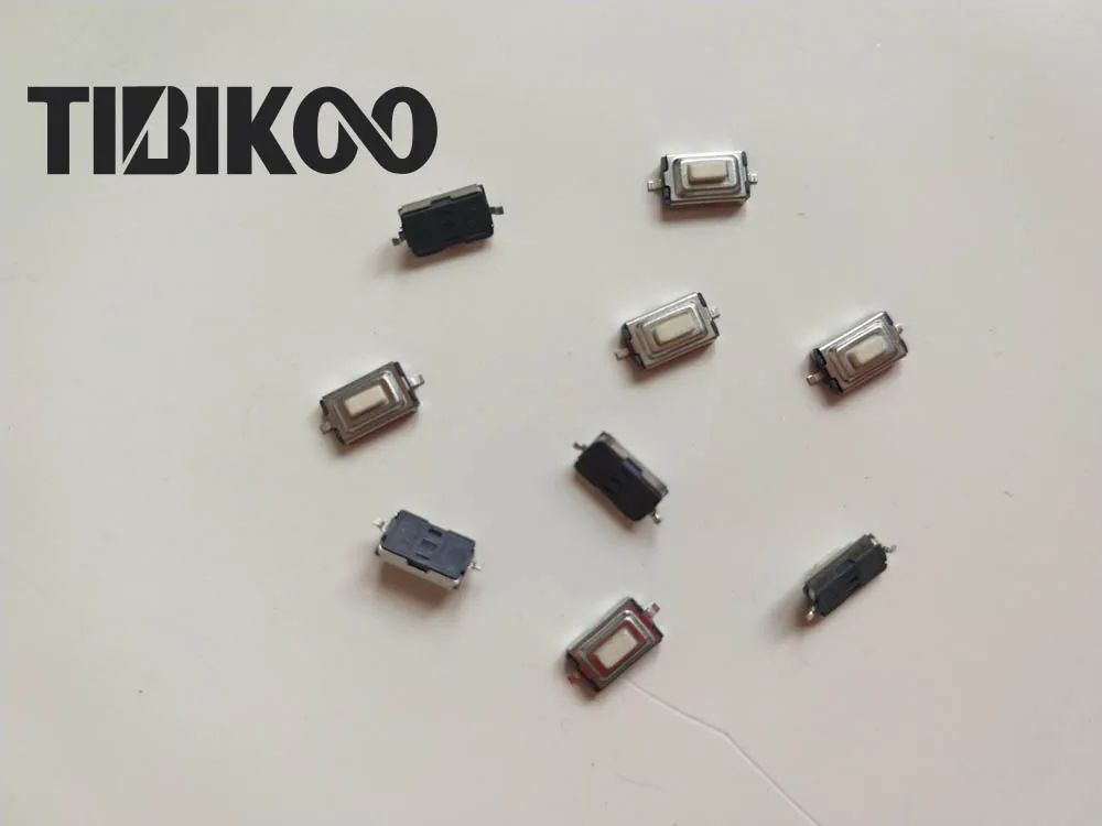 3*6*2.5mm SMD Microswitch for Opel Vectra Tactile Push Button for Peugeot 206 207 Car Key Switch Button For BMW Remote key