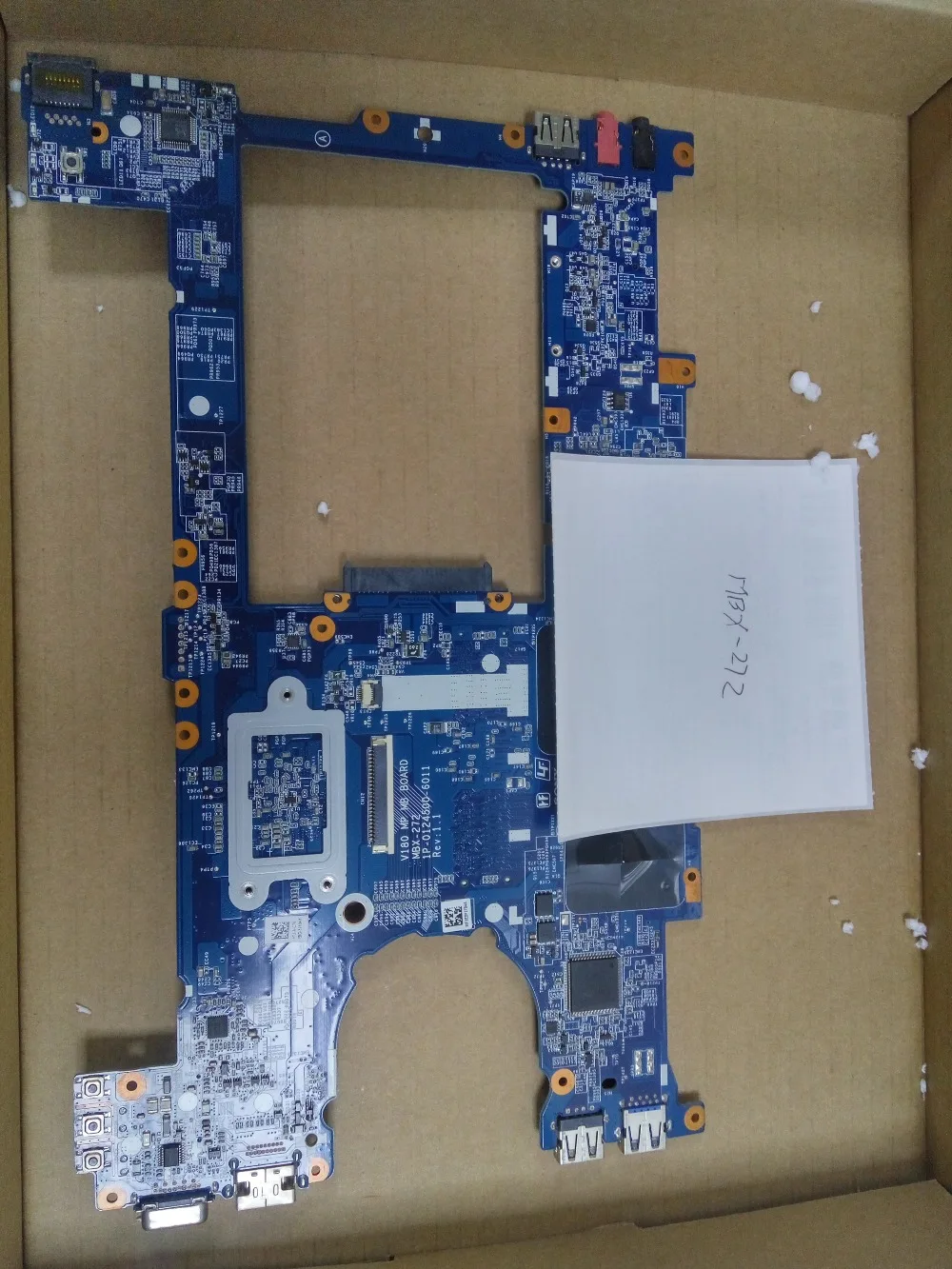 MBX-272 conectar con placa base probada por el sistema lap connect board SVE111B11M v181 _ MB 1P-0128J00-6011 A1880984A