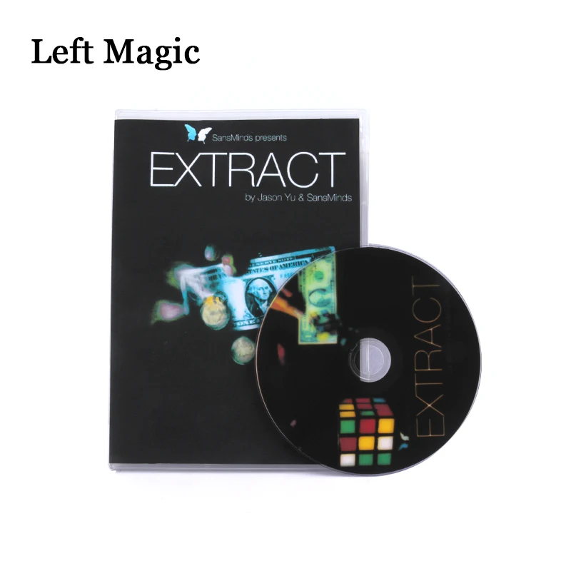 

"Экстракт Джейсона Юя и SansMinds (DVD и трюк), магические трюки, карта крупным планом, Магическая улица, сцена, магический реквизит, иллюзии, магия