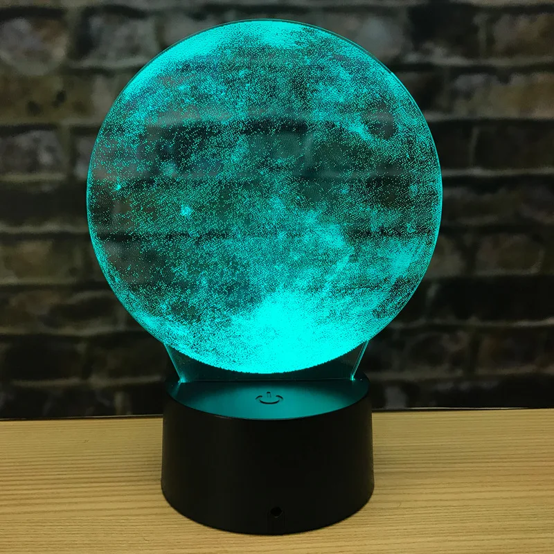 Trái Đất Mặt Trăng Vật Trang Trí Trang Trí 3d Nightlight Acrylic Sáng Tạo Bàn 3d Đèn Đèn Ngủ Sáng Tạo Đèn Ngủ Led