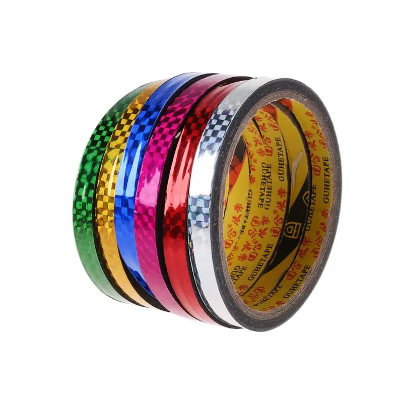 Rhythmic Gymnastics Decoration Holographic RG Prismatic Glitter Tape Hoops Stick