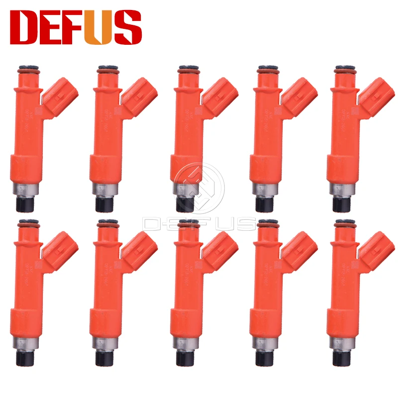 

DEFUS 2PCS 1600CC 1001-87F90 Bico Fuel Injector Nozzle For Toyota 1.8L Lotus Exige Celica supra 1jzget 2JZGTE Engine Motor