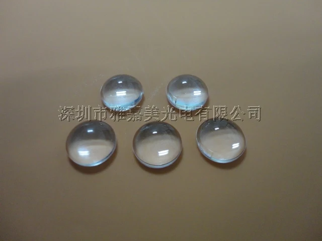 High quality,power LED optical convex lens diameter 10mm Plano convex LED lens 1W 3W Reflector Collimator