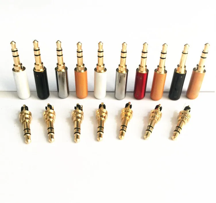 20pcs 3 poles RCA Connector 3.5mm jack Audio Connector 3.5mm audio plug Stereo Headphone adater