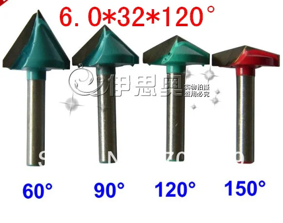 

CNC router 3D wood engraving bit 6.0*32*120