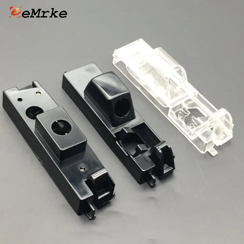 EEMRKE Car Rear View Camera Bracket License Plate Lights Housing Mount for Toyota RAV4 XA2_ XA3_ XA30 2001-2012 Vanguard XA30