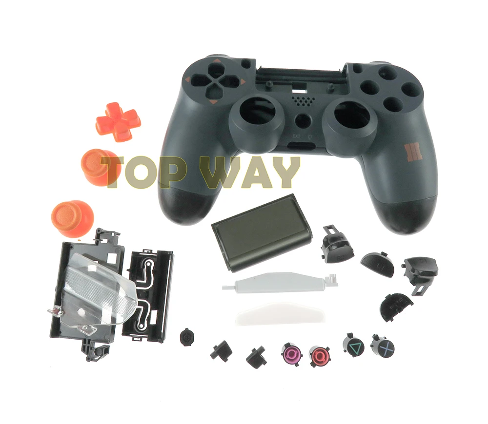 For PS4 Controller Housing Shell Case Full Cover Front Back Hard Upper 2.0 4.0 For Sony Playstation 4 JDS-020 JDS-040