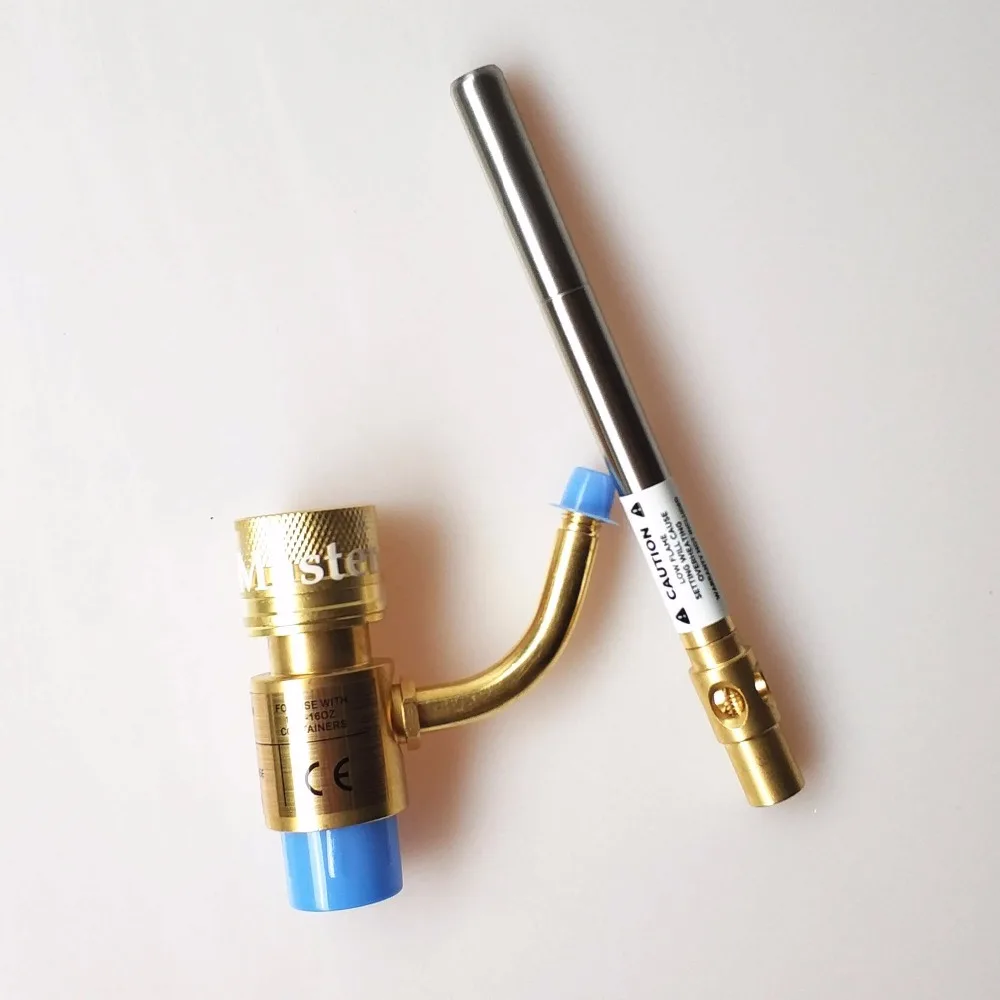 Gas Brazing Burner Gas Welding Torch Soldering Quenching BBQ Burner CE HVAC Hand Torch MAPP Torch