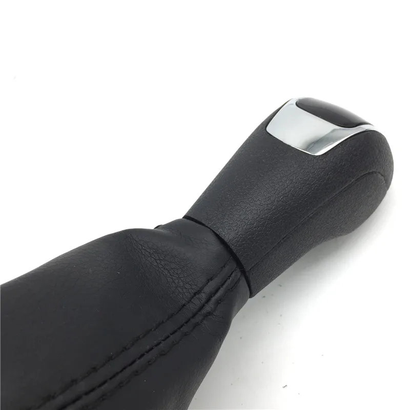 5 6 Speed Car Accessories Gear Shift Knob Giator Leather Boot Lever Stick Head Cover Case For Skoda Superb 3T MKII (2008-2012)