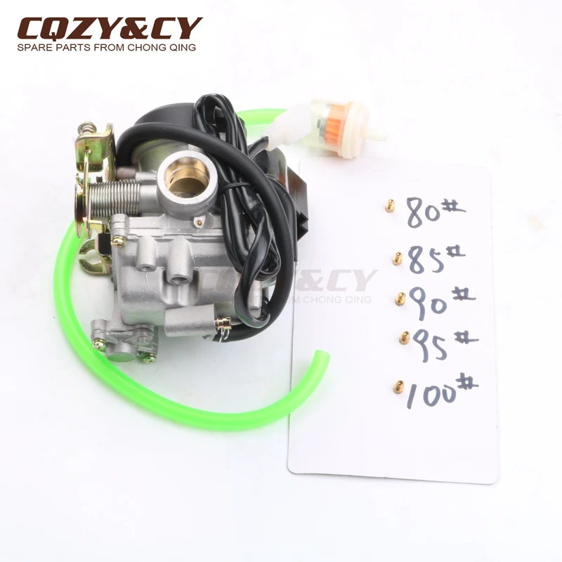 20mm Scooter Carburetor PD20J for SYM CVK Fiddle 2 Orbit 1 50 Symply 50cc 4-stroke AC after 2008