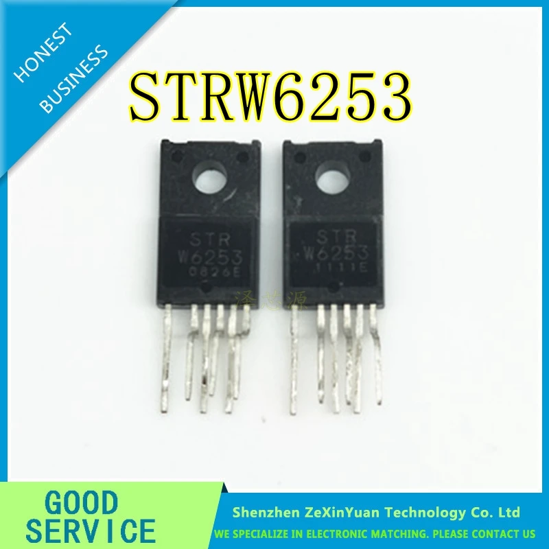 

10PCS STRW6253 STR-W6253 W6253 TO220F In Stock