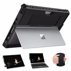Moko Case Voor Microsoft Oppervlak Gaan 3 2021, alle-In-een Beschermende Robuuste Cover Case Met Pen Houder, Draagriem, Voor Oppervlak Gaan 2