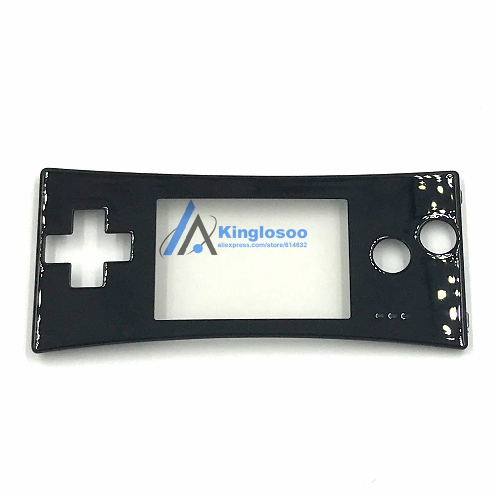 Substituição do escudo dianteiro para gameboy micro capa de placa frontal para acessórios de habitação gbm