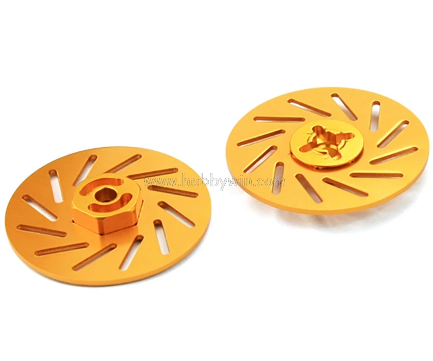 Aluminum Wheel Adaptors with separate brake disc Large X2P CPV 57822L RC Buggy Car Truck spare parts