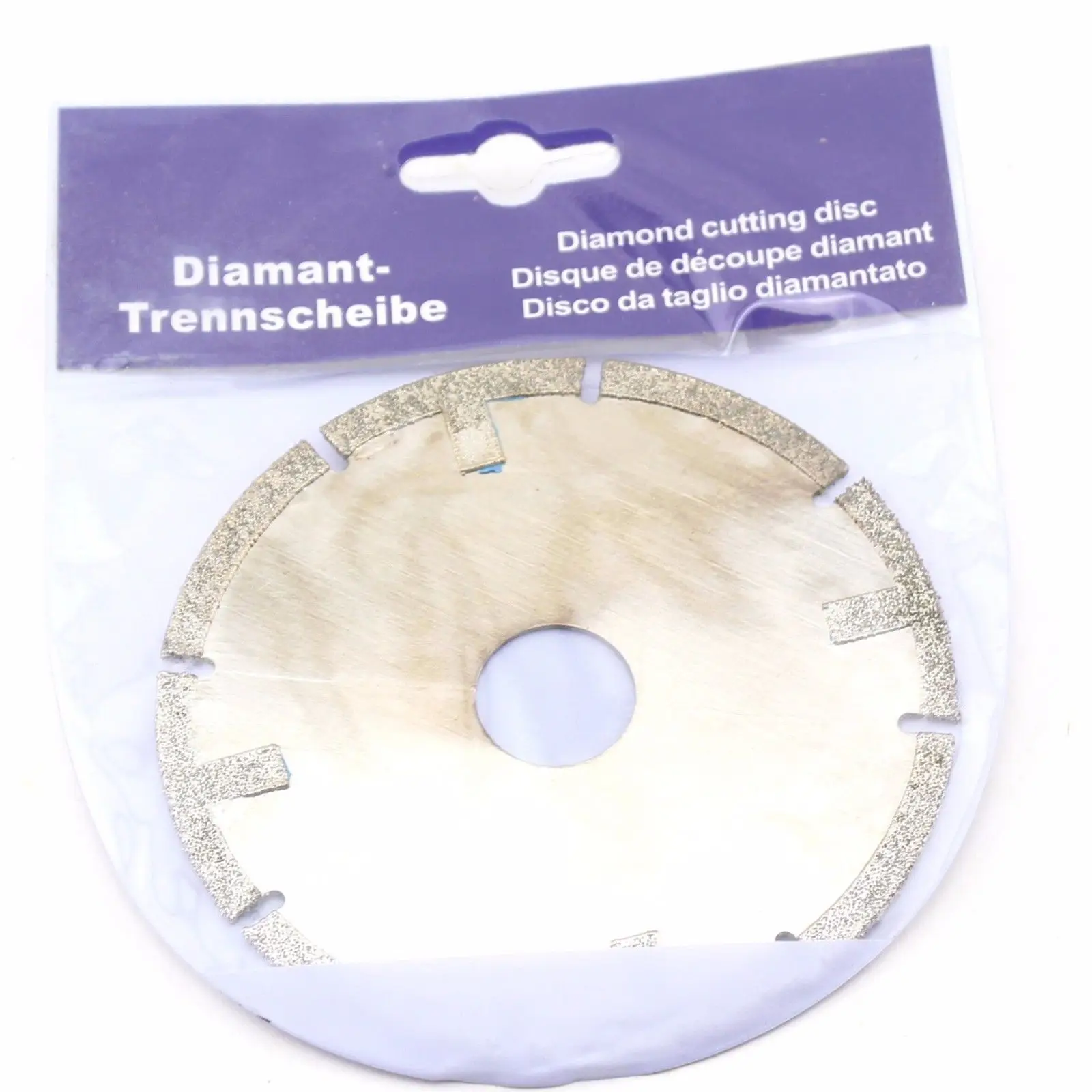 4 "inch 100 mét Grit 60 Kim Cương Tráng Tipped Cắt Đĩa Cắt Thấy Blade Wheel ILOVETOOL